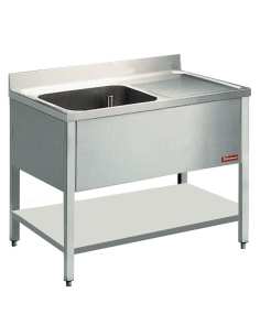 Plonge 1 cuve et 1 égouttoir