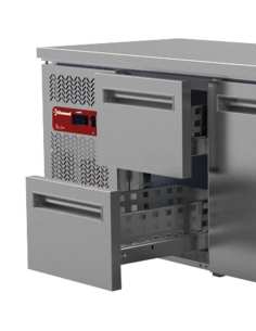 Kit bloc tiroirs (1/2 + 1/2), tables MR...