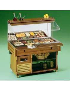 Buffet mural réfrigéré capacité 4 GN 1/1