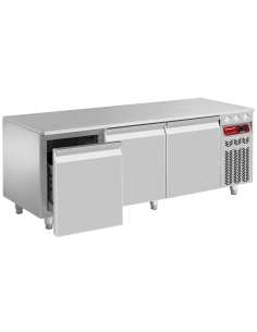 Soubassement réfrigéré, 3 tiroirs GN 1/1-h 200 mm