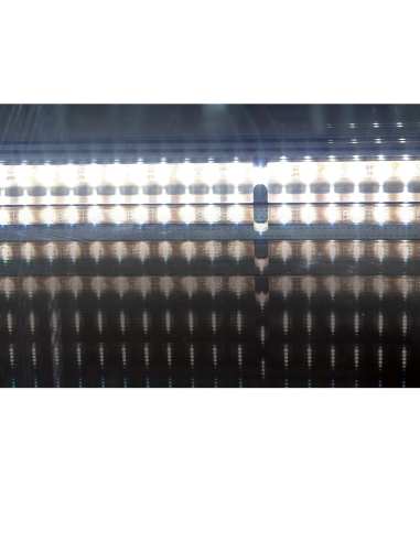 Vitrine cylindrique "FULL vitrée", 5 niveaux, ventilée