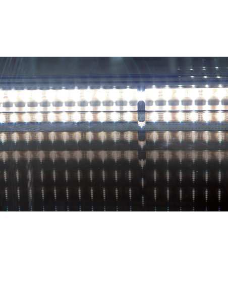 Vitrine cylindrique "FULL vitrée", 5 niveaux, ventilée