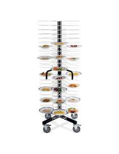 Chariot pour 96 assiettes (de 180-240mm), espac.65mm