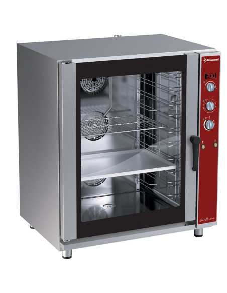Four à convection électrique, 10x EN (GN), humidificateur automatique