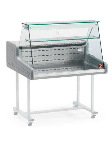 Comptoir-vitrine réfrigéré - vitre droite