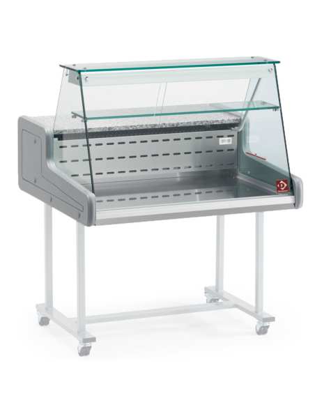 Comptoir-vitrine réfrigéré - vitre droite