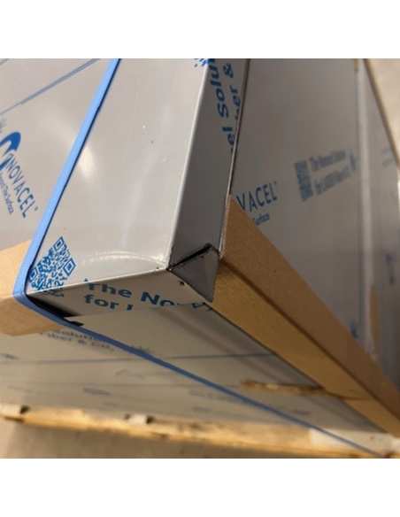 Table armoire neutre, portes coulissantes