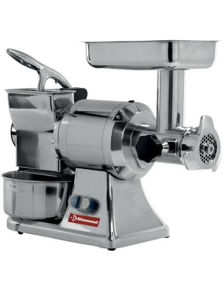 Hachoir à viande n° 12 et râpe à parmesan