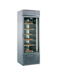 Vitrine réfrigérée, 400 litres, inox