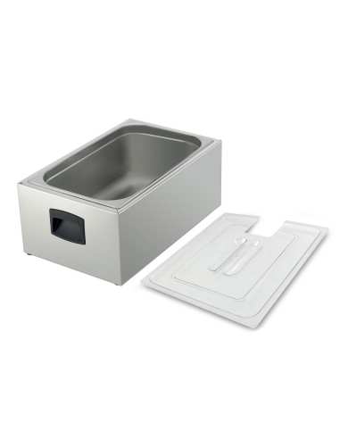 Cuve GN 1/1 pour cuiseur, avec couvercle