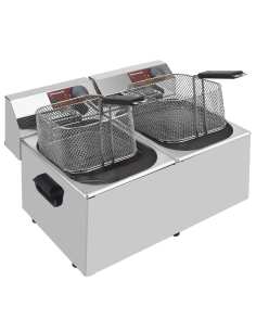 Friteuse de table électrique 2x 7 litres 2