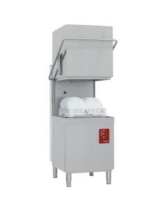 Lave-vaisselle capot, panier 500x500 mm +Break Tank + Adoucisseur en continu