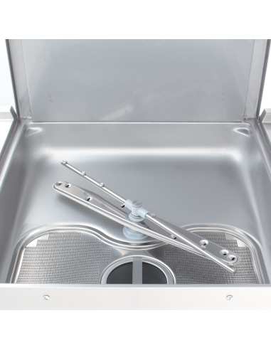 Lave-vaisselle capot, panier 500x500 mm +Break Tank + Adoucisseur en continu