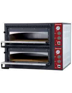 Four électrique 2x 6 pizzas, 2 chambres
