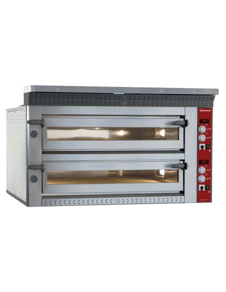 Four électrique à pizzas, 2x 9 pizzas Ø 350 mm
