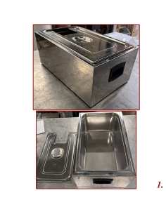 Cuve GN 1/1 pour cuiseur, avec couvercle 2