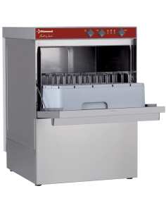 Lave-verres et vaisselle panier carré 450x450 mm + pompe vidange