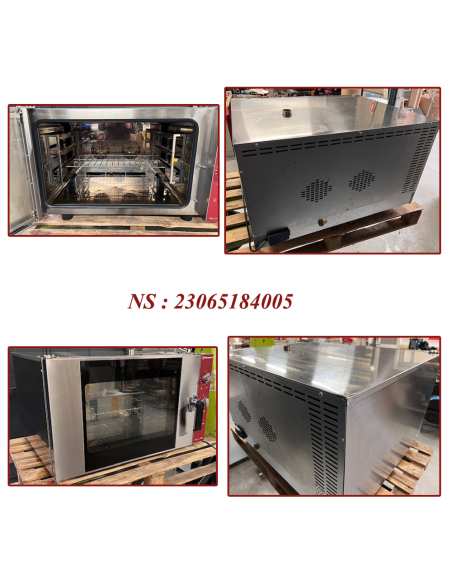 Four électrique à convection 4x GN 1/1 + humidificateur manuel (230/1N)