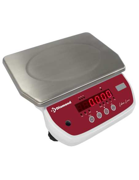 Balance électronique inox, 30Kg x 5g