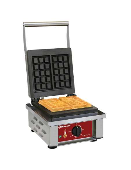 Gaufrier électrique 2 pièces, "Type Bruxelles 3x5"