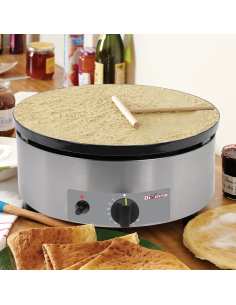 Crêpière haut rendement, gaz, Ø 400 mm "émaillée" 2