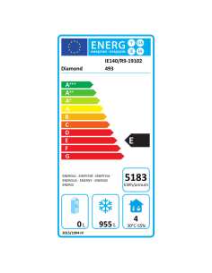 Armoire de congélation ventilée 1400 Lit. 2 portes GN 2/1, sur roues 2