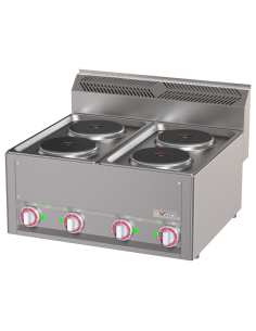 Cuisinière électrique 4 plaques, -Top-