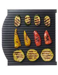 Plaque de cuisson rainurée 2