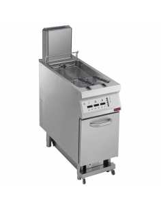 Friteuse électrique 1 cuve en "Y" 23 litres, sur meuble, "DIGIT"