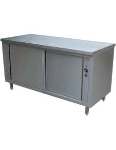 Armoire chauffante 2 portes coullissantes