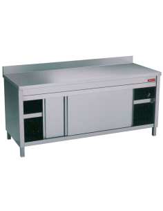 Table sur armoire 2 portes coulissantes  + ba