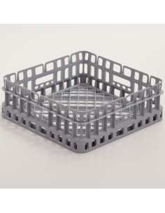 Panier pour verres 400x400mm - polypropylène