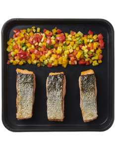 Set 2 plateaux de cuisson téflon lisse  2