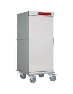 Chariot neutre isolé pour repas, 20 GN 2/1