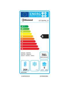 Table frigorifique "murale" ventilée, 3 portes GN 1/1, 405 Lit. avec évier 2