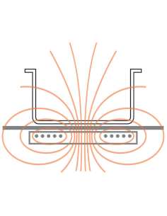 Plaque à induction "wok" 3500 watt, touches sensitives 2