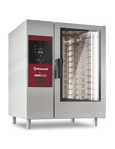 Four gaz vapeur directe et convection, 10x GN 1/1+Cleaning
