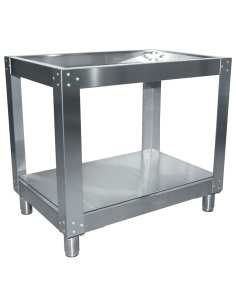 Piétement (acier inox), pour four 2x 4 pizzas pour EFP/44R