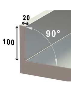 Table préparation viandes/poissons, murale 2