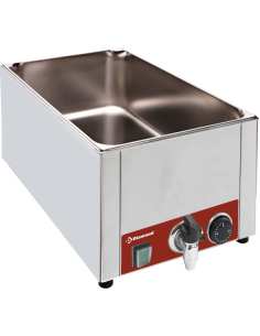 Bain-marie de table électrique GN 1/1 - 150 mm + robinet