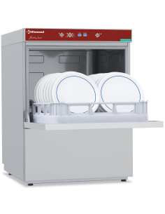 Lave-vaisselle, panier 500x500 mm "Full Hygiene", avec adoucisseur continu