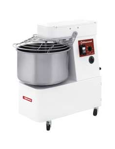 Pétrin à spirale 22 litres, 2 vitesses, timer, sur roues