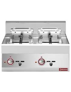 Friteuse électrique 2 cuves 10 litres -Top-