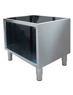 Soubassement ouvert en acier inox AISI 304