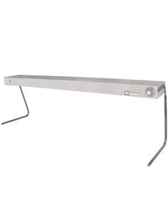 Supports 'à pont" chauffe-mets