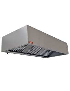 Hotte murale 2 filtres labyrinthes 500x500 mm