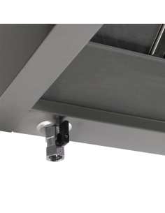 Hotte murale 2 filtres labyrinthes 500x500 mm 2