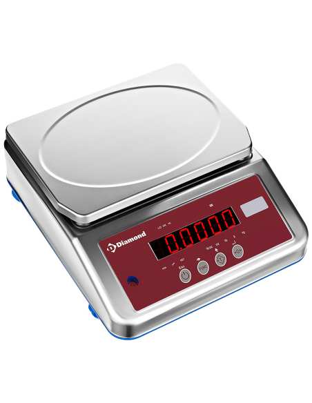 Balance électronique inox, 4Kg x 1g, IP68