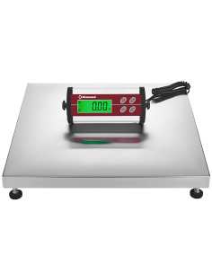 Bascule électronique inox, 150Kg x 50g