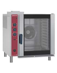 Four gaz à convection, 10x GN 1/1, humidificateur automatique